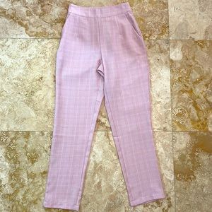 Nasty Gal Hugh Waisted Tapered Pants